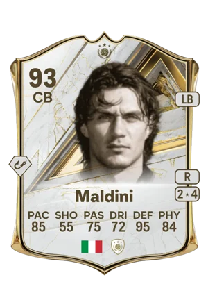 Maldini - 93 - Base Icon EA FC 27 card
