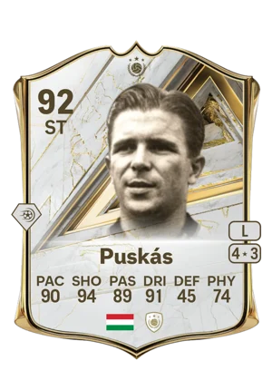 Puskás - 92 - Base Icon EA FC 27 card