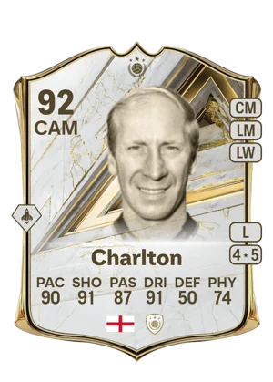 Charlton - 92 - Base Icon EA FC 27 card