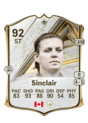 Sinclair - 92 - Base Icon EA FC 27 card
