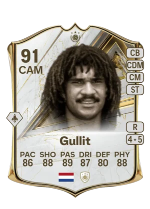 Gullit - 91 - Base Icon EA FC 27 card