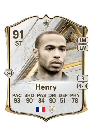 Henry - 91 - Base Icon EA FC 27 card