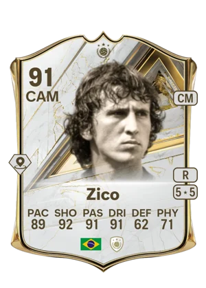 Zico - 91 - Base Icon EA FC 27 card