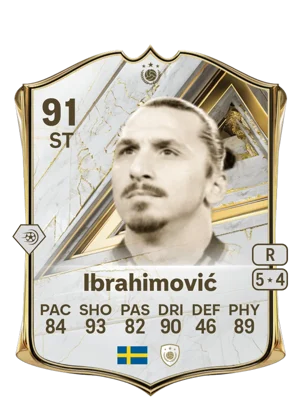 Ibrahimović - 91 - Base Icon EA FC 27 card