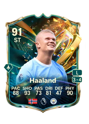 Haaland - 91 - Destined for Glory EA FC 27 card