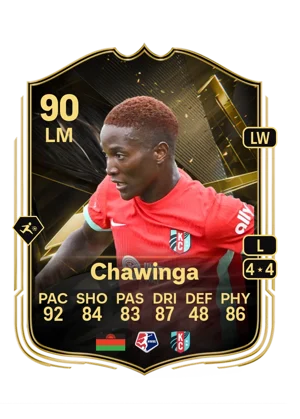 Chawinga - 90 - Team of the week EA FC 27 card