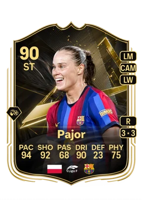 Pajor - 90 - Team of the week EA FC 27 card