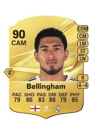 Bellingham - 90 - Rare EA FC 27 card