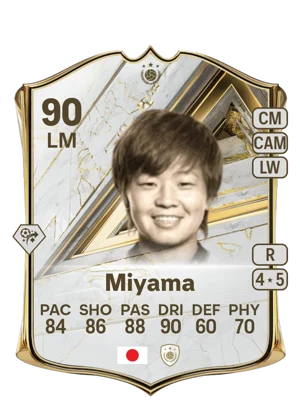 Miyama - 90 - Base Icon EA FC 27 card