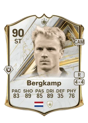 Bergkamp - 90 - Base Icon EA FC 27 card