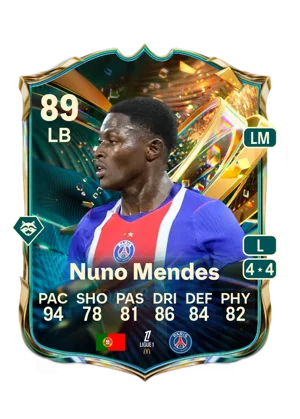 Nuno Mendes - 89 - Destined for Glory EA FC 27 card
