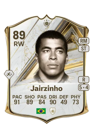 Jairzinho - 89 - Base Icon EA FC 27 card