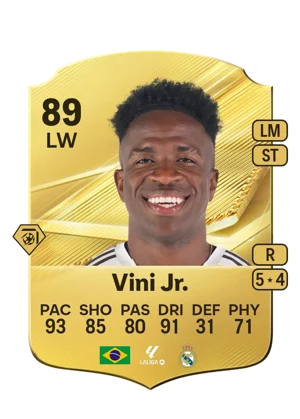 Vini Jr. - 89 - Rare EA FC 27 card