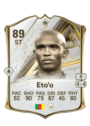 Eto'o - 89 - Base Icon EA FC 27 card