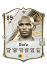 Eto'o - 89 - Base Icon