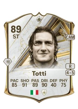 Totti - 89 - Base Icon EA FC 27 card