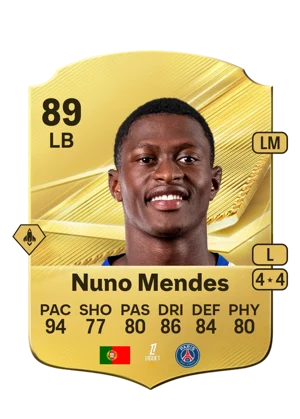 Nuno Mendes - 89 - Rare EA FC 27 card