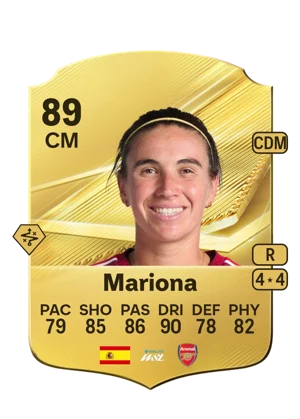 Mariona - 89 - Rare EA FC 27 card