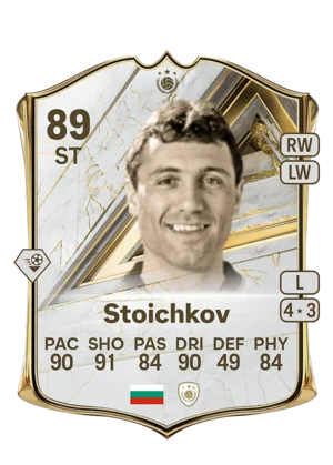Stoichkov - 89 - Base Icon EA FC 27 card