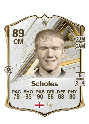 Scholes - 89 - Base Icon EA FC 27 card