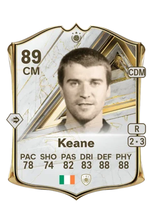 Keane - 89 - Base Icon EA FC 27 card
