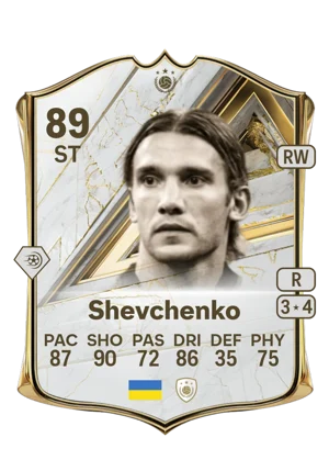 Shevchenko - 89 - Base Icon EA FC 27 card