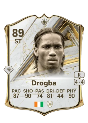 Drogba - 89 - Base Icon EA FC 27 card