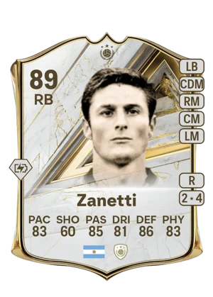 Zanetti - 89 - Base Icon EA FC 27 card