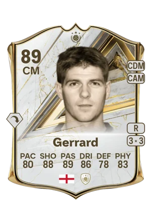 Gerrard - 89 - Base Icon EA FC 27 card