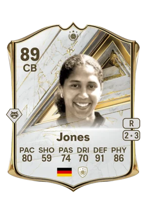 Jones - 89 - Base Icon EA FC 27 card