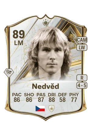 Nedvěd - 89 - Base Icon EA FC 27 card