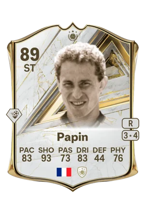 Papin - 89 - Base Icon EA FC 27 card
