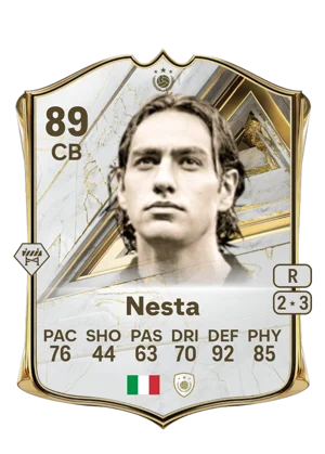 Nesta - 89 - Base Icon EA FC 27 card