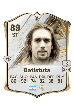 Batistuta - 89 - Base Icon EA FC 27 card