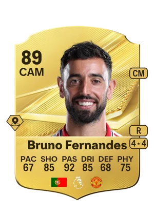 Bruno Fernandes - 89 - Rare EA FC 27 card