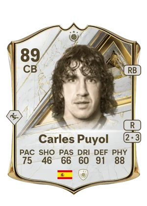 Carles Puyol - 89 - Base Icon EA FC 27 card