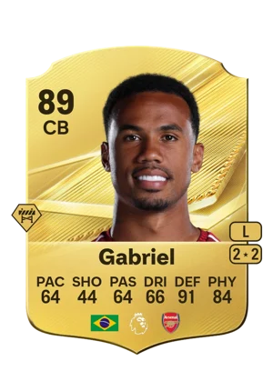 Gabriel - 89 - Rare EA FC 27 card
