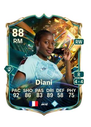 Diani - 88 - Destined for Glory EA FC 27 card