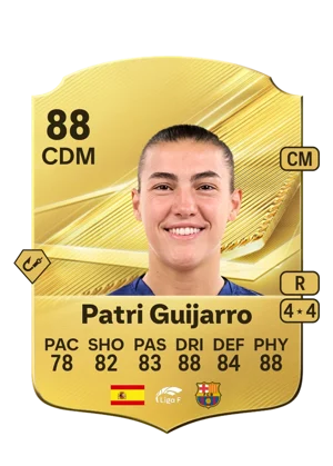 Patri Guijarro - 88 - Rare EA FC 27 card