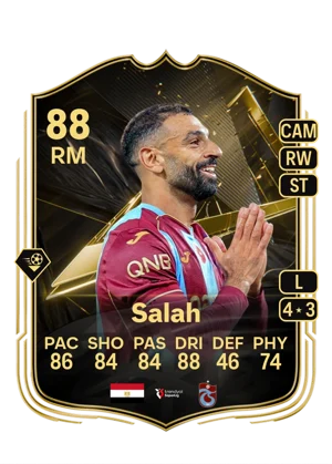 Salah - 88 - Team of the week EA FC 27 card