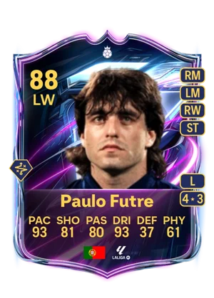 Paulo Futre - 88 - Base Hero EA FC 27 card
