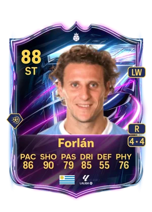 Forlán - 88 - Base Hero EA FC 27 card