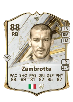 Zambrotta - 88 - Base Icon EA FC 27 card