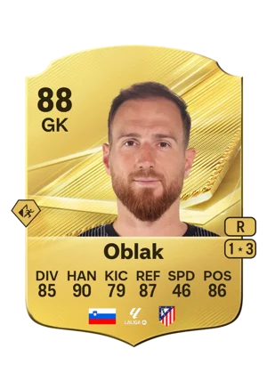Oblak - 88 - Rare EA FC 27 card