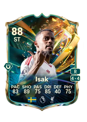 Isak - 88 - Destined for Glory EA FC 27 card