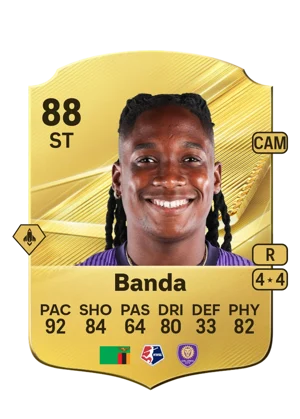 Banda - 88 - Rare EA FC 27 card