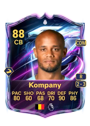Kompany - 88 - Base Hero EA FC 27 card