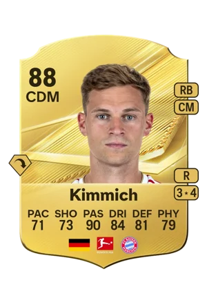 Kimmich - 88 - Rare EA FC 27 card