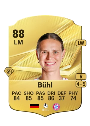 Bühl - 88 - Rare EA FC 27 card