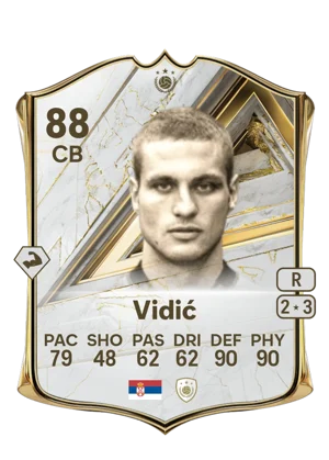 Vidić - 88 - Base Icon EA FC 27 card
